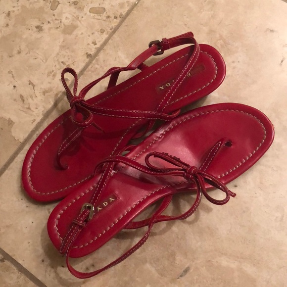 Prada Sandals with wedge heel - Picture 4 of 4